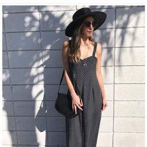 Polka dot jumpsuit!